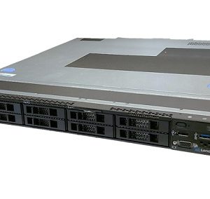 LENOVO ThinkSystem SR250 1U Rack Server, 1xIntel Xeon E-2144G 3.6GHz, 1 x16GB 2Rx8, SW RD, 8 x 2.5" HS Bays, 1x450W PSU, 3 Year Warranty